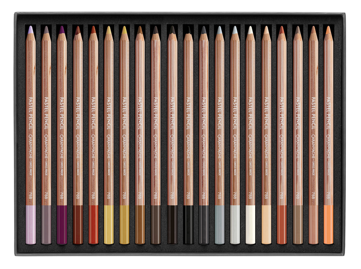 Caran d'Ache Pastel Pencil Set 40