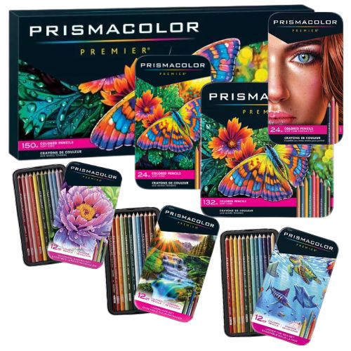 Prismacolor Premier Coloured Pencils Tin Set 12