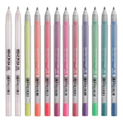 Sakura Gelly Roll Moonlight Colours 12pc Set