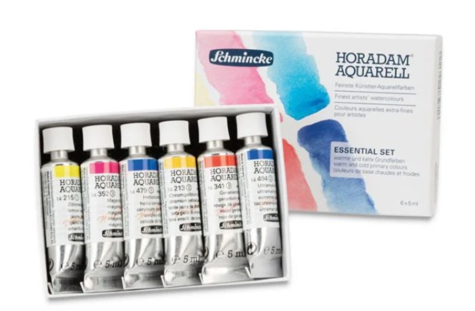 Schminke Horadam Aquarell Watercolour Essentials Set of 6 x 5ml Tubes