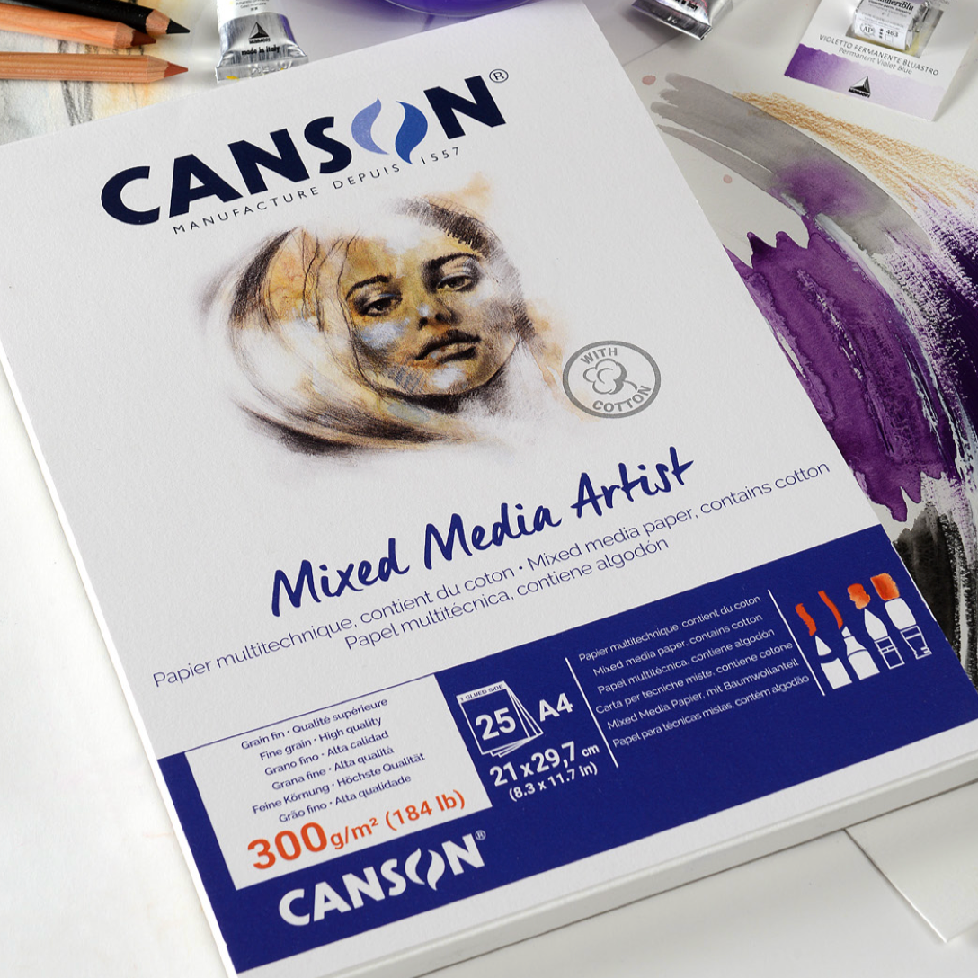 Canson Mixed Media Artist 300gsm Pads
