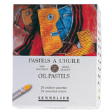 Sennelier Oil Pastel Set of 24 Assorted
