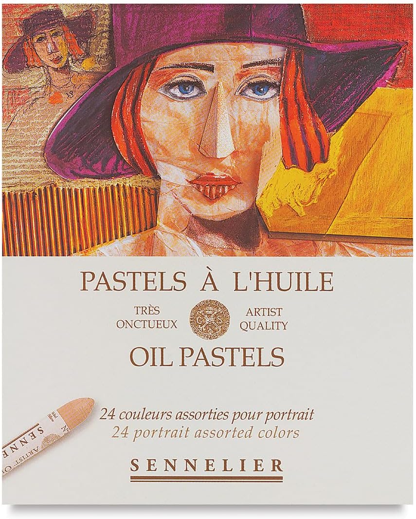 Sennelier Oil Pastel Set of 24 Portrait