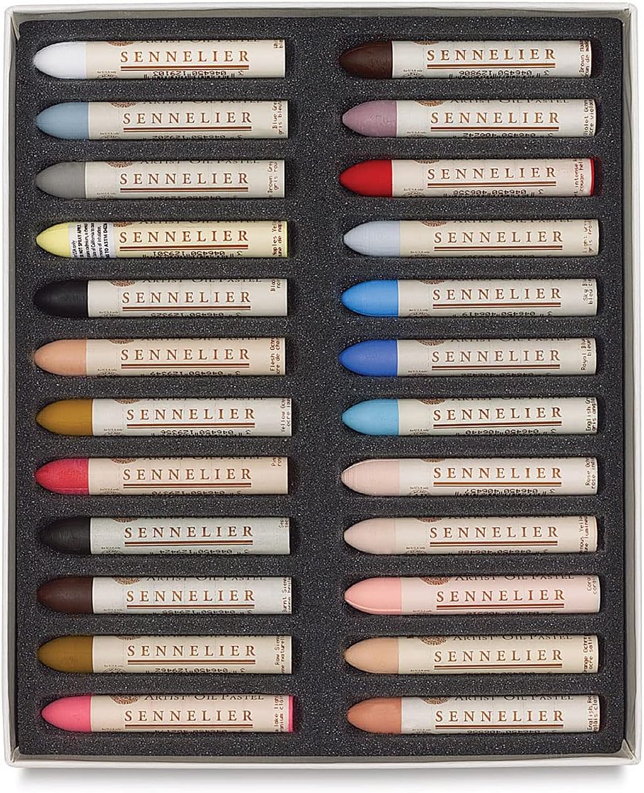 Sennelier Oil Pastel Set of 24 Portrait
