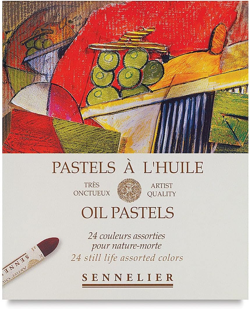 Sennelier Oil Pastel Set of 24 Still Life