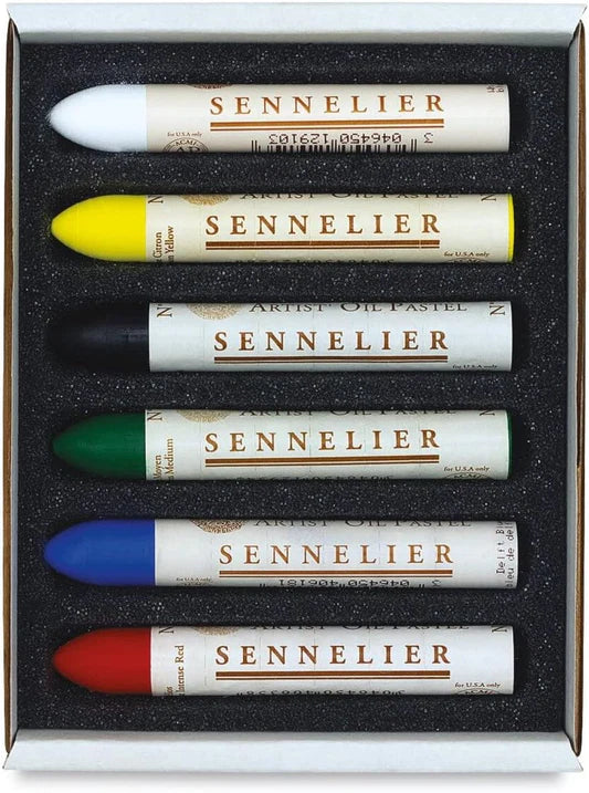 Sennelier Introductory Oil Pastel Set of 6