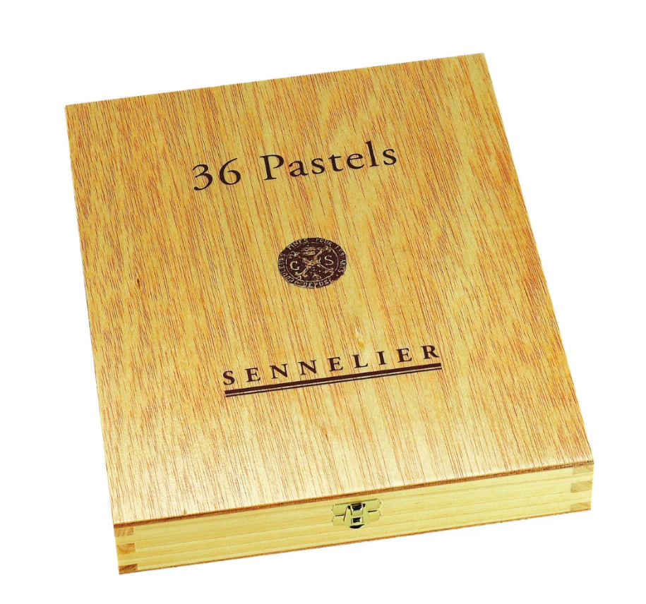Sennelier 36 Soft Pastels in Wooden Box