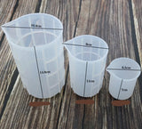 MAD Silicone Measuring Cups for Resin 3pcs #031