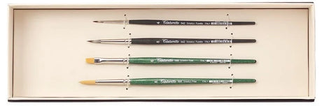 Tintoretto Botanical Painting Brush Set Of 4 – Enzo Forgione