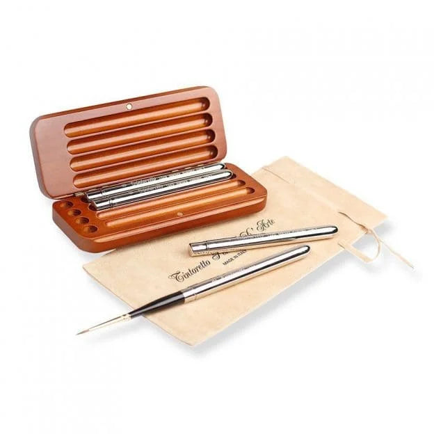 Tintoretto Wooden Case 4 Brushes – Series 1326