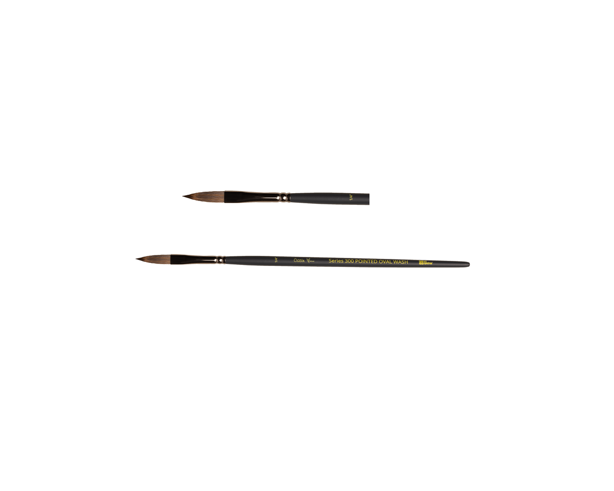 Art Spectrum Casin Vegan Brushes - 300 Pointed Oval Wash