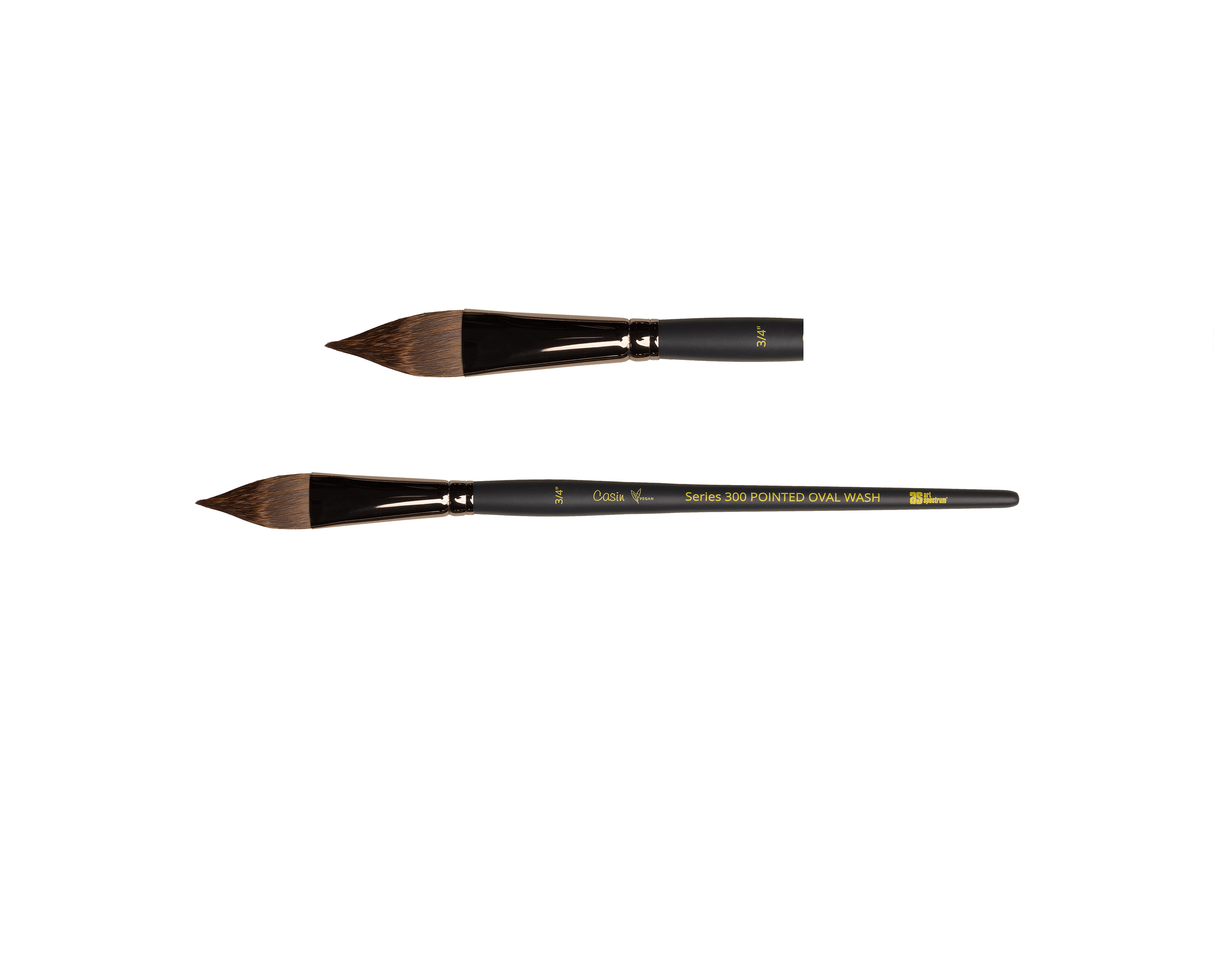 Art Spectrum Casin Vegan Brushes - 300 Pointed Oval Wash