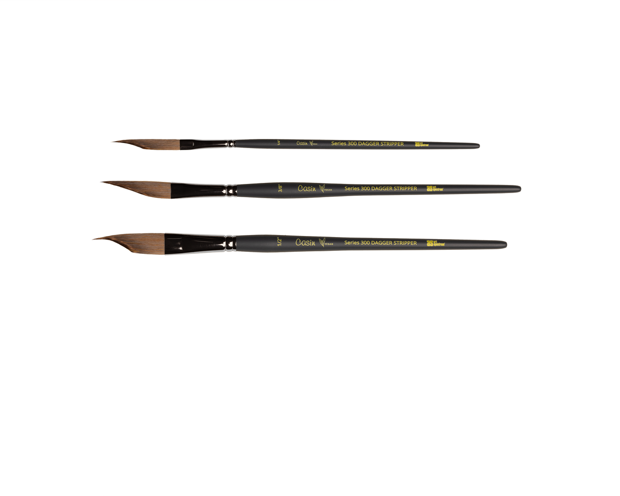 Art Spectrum Casin Vegan Brushes - 300 Dagger Stripper