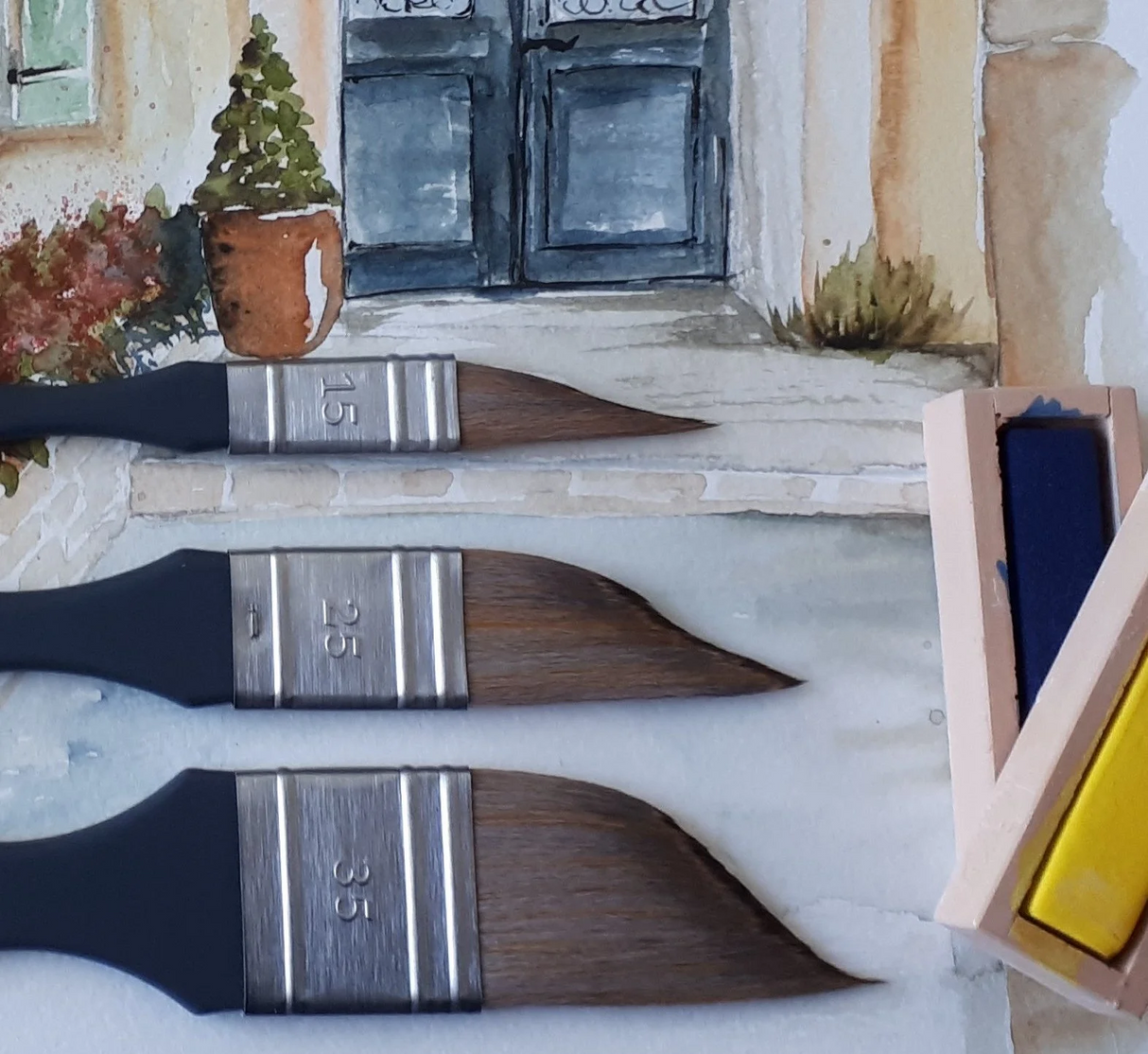 Art Spectrum Casin Vegan Brushes - 300 Sword Mottler