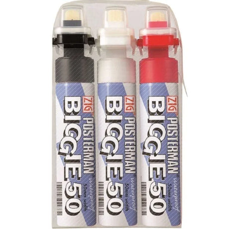 ZIG Posterman Biggie 50mm – Set of 3