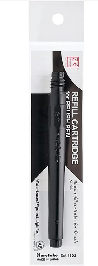 Kuretake ZIG Brush Pen Refill Cartridge