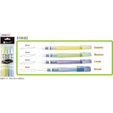 Kuretake Zig Watercolour Brush System Set of 4