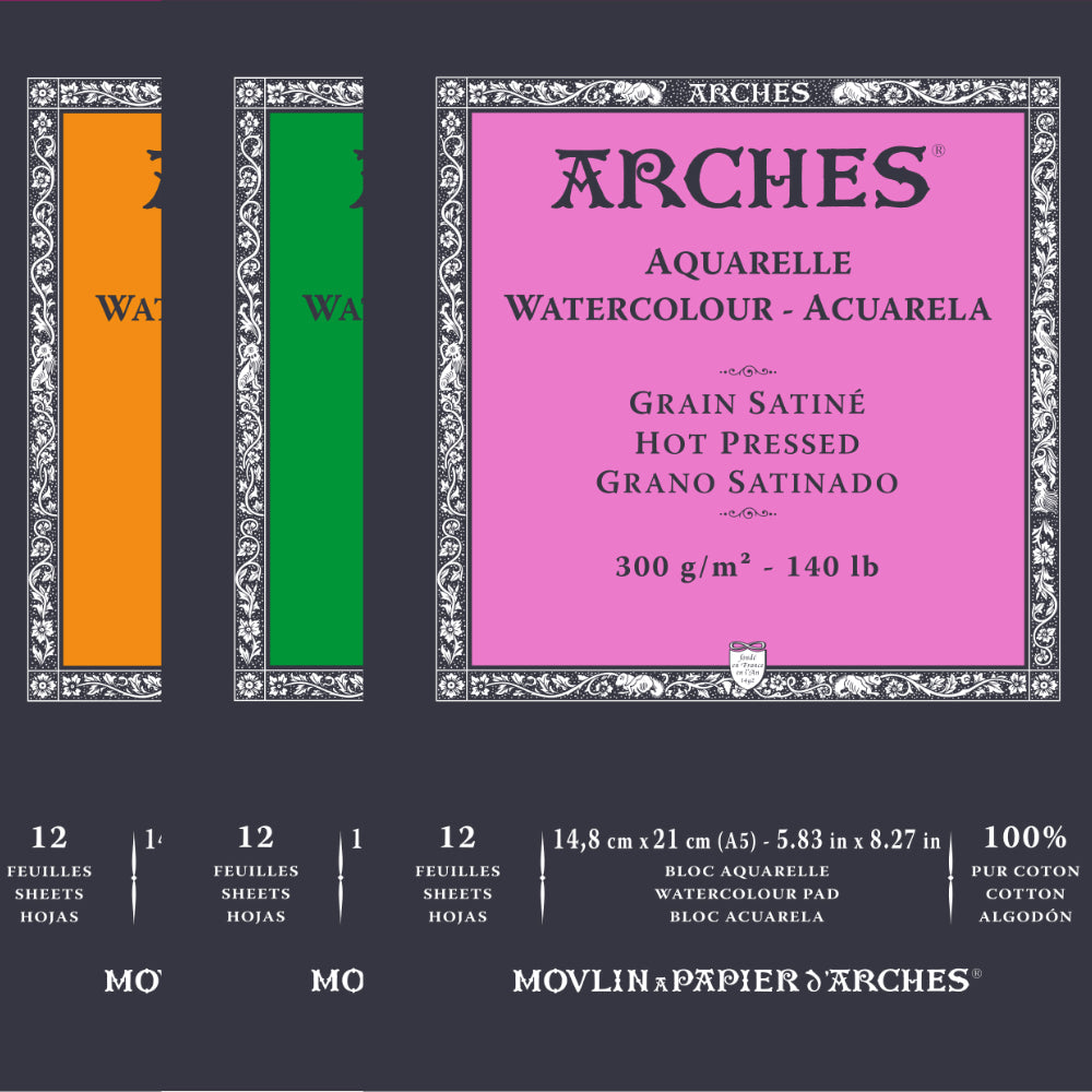 Arches 100% Cotton Watercolour Pads