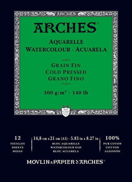 Arches Watercolour Pads 