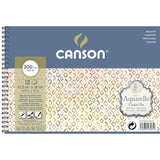 CANSON CANSON Canson Aquarelle Watercolour CP Spiral Pad 300gsm 12.5x18cm