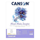 CANSON PADS CANSON A4 - 200gsm 50 Sheets Canson Mix Media Imagine Pads