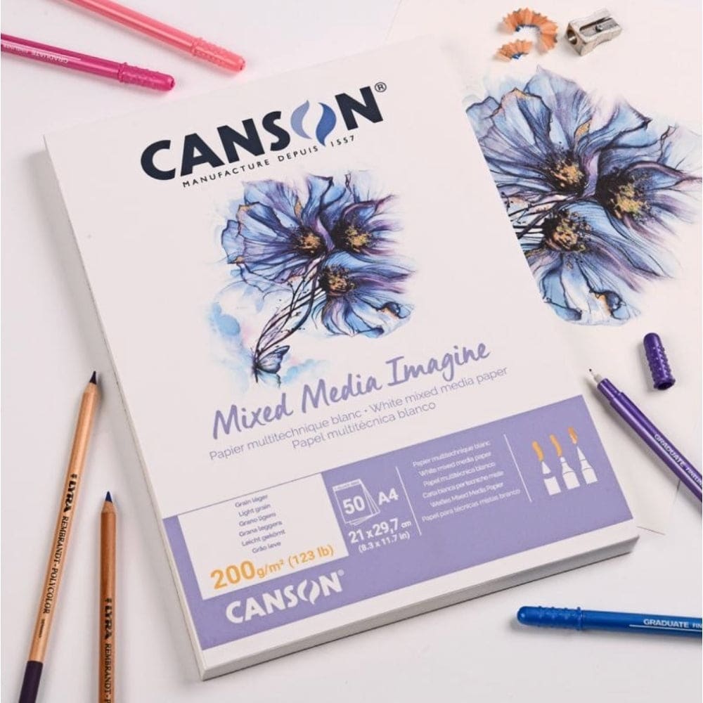 CANSON PADS CANSON Canson Mix Media Imagine Pads