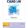 CANSON PADS FILA NEW A4 : Coldpress : Montval 300 Pad Canson Montval Pads Coldpress 300gsm