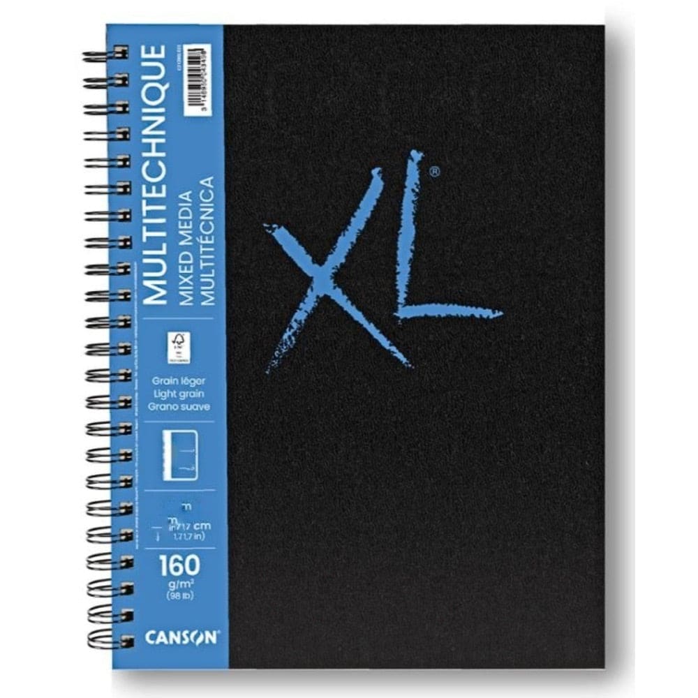 CANSON XL FILA NEW A4 - 21 x 29.7 cm (120 pages) Canson XL® Book Mixed Media 160gsm
