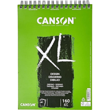 CANSON XL FILA NEW A4 - 21 x 29.7 cm - Spiral pad (50 sheets) Canson XL® Drawing 160gsm