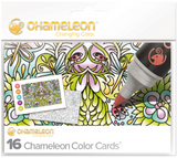 Chameleon Colour Cards  300gsm Various Designs 10 x 15cm