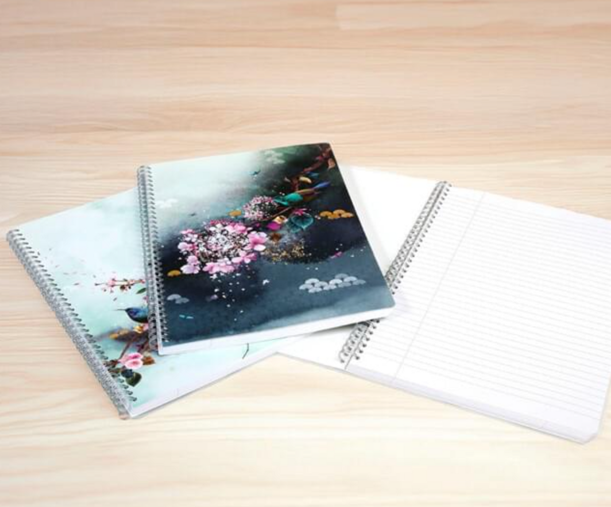 Clairefontaine SAKURA Dream Wire Bound A4 Notebook