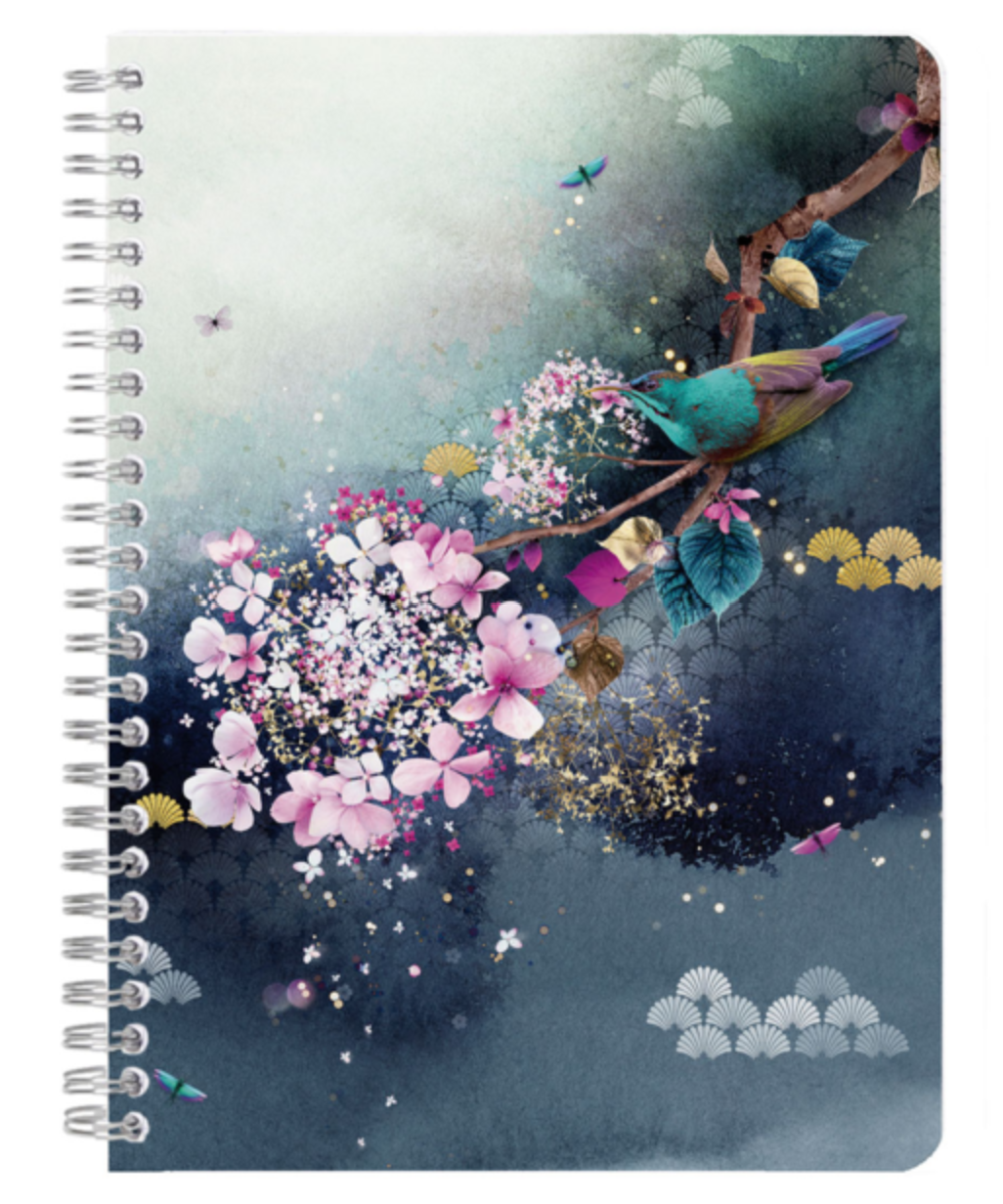 Clairefontaine SAKURA Dream Wire Bound A5 Notebook