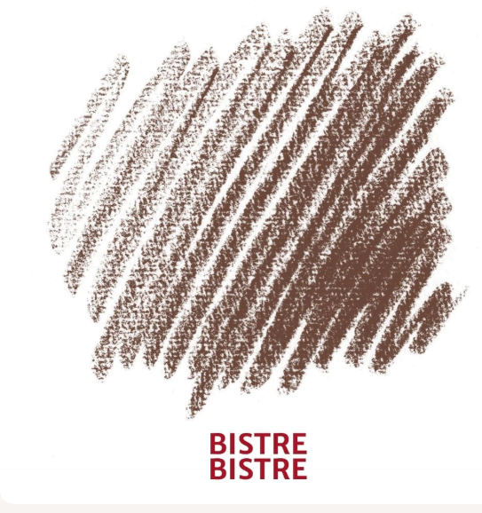 Conte A Paris Carre Crayon Sketch Bistre 12 Set