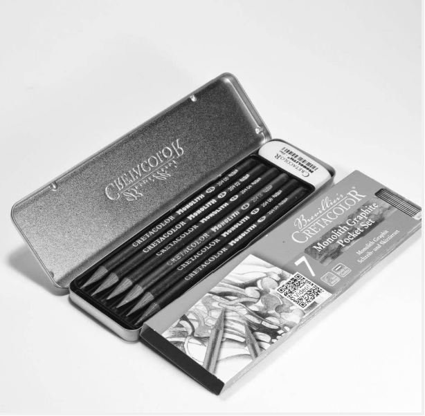 Cretacolor Monolith Graphite Drawing Set 7pce