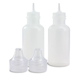 Derivan  2 pack - 36mm Bottle, Nozzle and Lid Pack