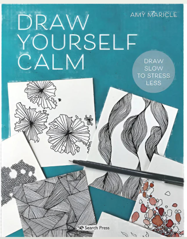 🪷Draw Yourself Calm Book - Amy Maricle