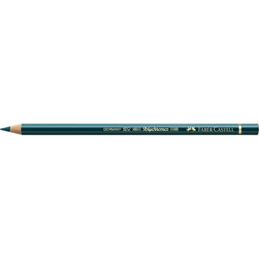 Faber-Castell-Polychromos-Pencils-Color-158-Deep-Cobalt-Green