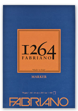 Fabriano 1264 Marker Pad 70gsm A4 100 Sheets