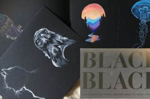 Fabriano Black Black Paper Pads