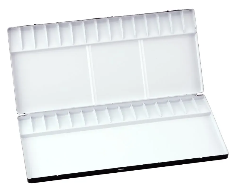 Holbein Metal Watercolour Palette 30 wells #150