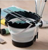 Collapsible Brush and Water Pot Large