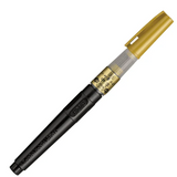 Kuretake Fude Pen Compact “Chuji” - Gold Glittering Colour Marker
