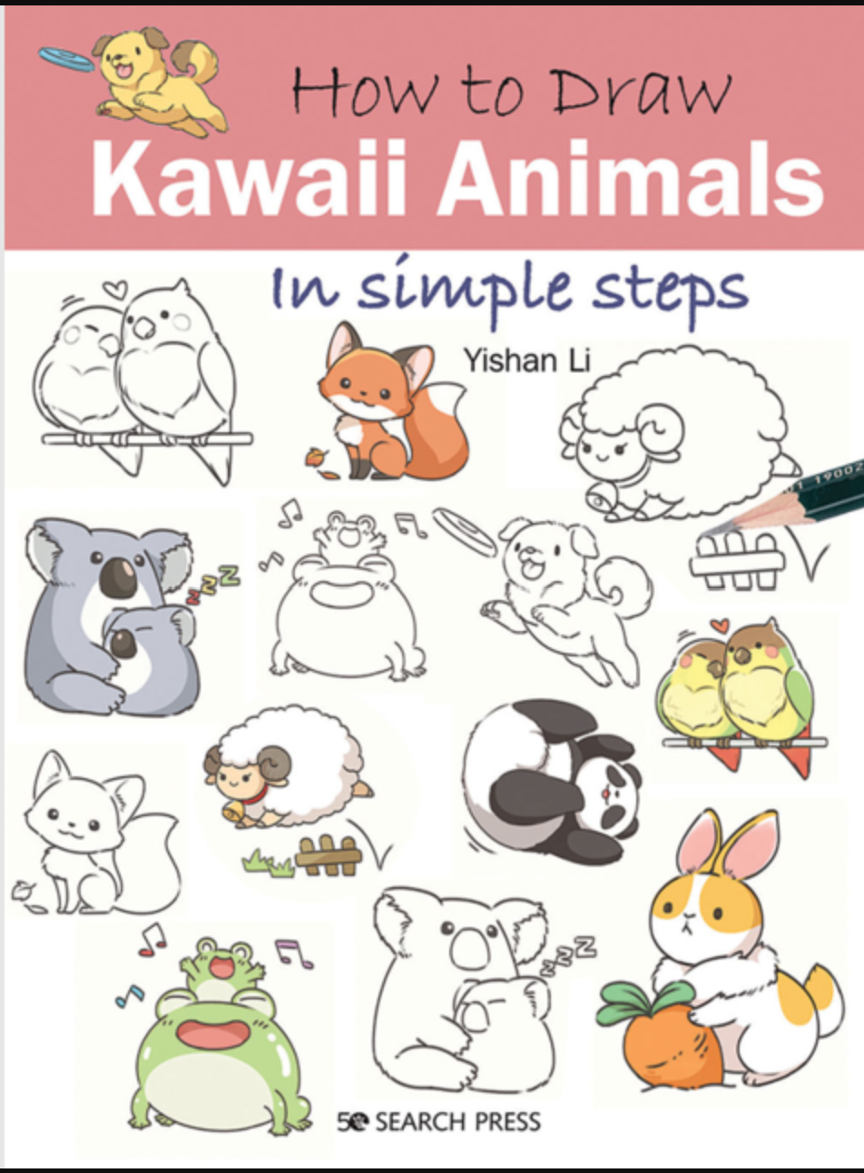 How To Draw : KAWAII ANIMALS by Yishan Li
