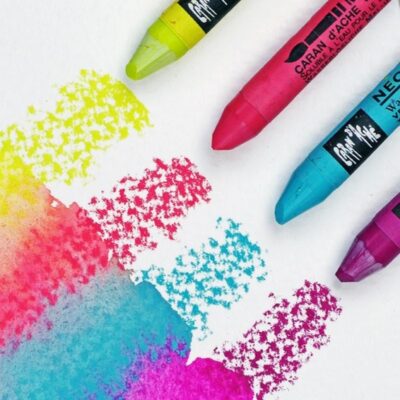 Caran d'Ache Neocolor II Water-Soluble Wax Pastel Wooden Box 84