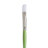 PRINCETON PRINCETON Snap SYN White LH Filbert Size 6 Princeton Snap 9800 White LH Filbert