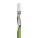 PRINCETON PRINCETON Snap SYN White LH Filbert Size 8 Princeton Snap 9800 White LH Filbert