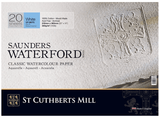 SAUNDERS SAUNDERS Cold Press / 36x51cm Saunders Waterford 300gsm Watercolour Blocks