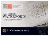SAUNDERS SAUNDERS Hot Press / 36x51cm Saunders Waterford 300gsm Watercolour Blocks