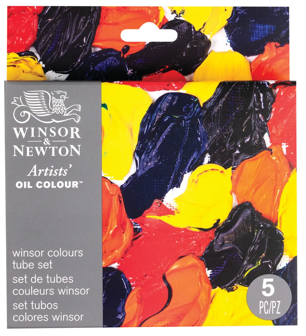 Winsor & Newton Artists' Oil Set 5 x 37ml