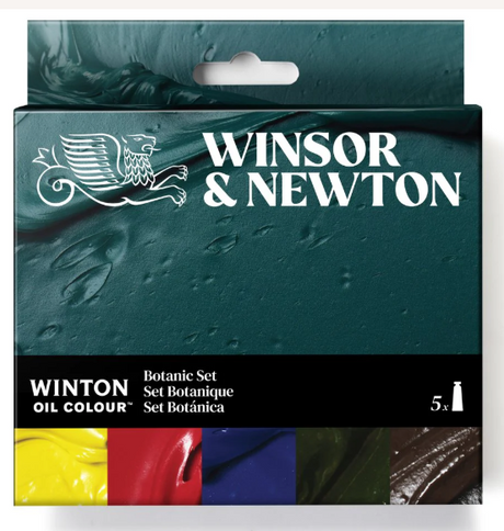 Winsor & Newton Winton Oil Colour Botanic Set 5 x 37ml